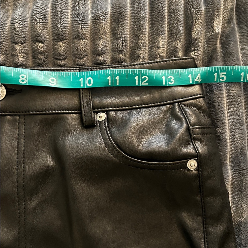 Zara Pleather Pant 4 - Picture 7 of 7
